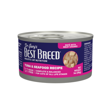 Tuna & Seafood Wet Cat Recipe (Canned)